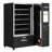 Snack Vending Machine with 21.5 Inch Touch Display, 66 Slots and Elevator-Lift Dispensing System,Refrigerated, Bill and Coin Acceptor, Credit Card Reader, Wifi and 4G Connectivity in Black (KM-VMRWT-66EBCR)