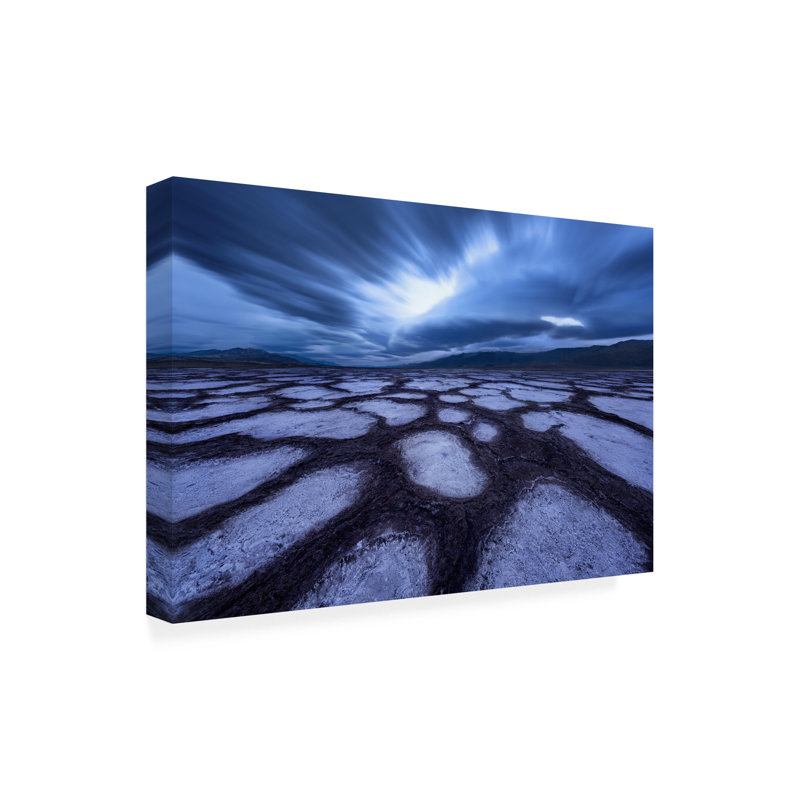 Art sur toile «Valley Qiang Huang», H 16 po x l 24 po