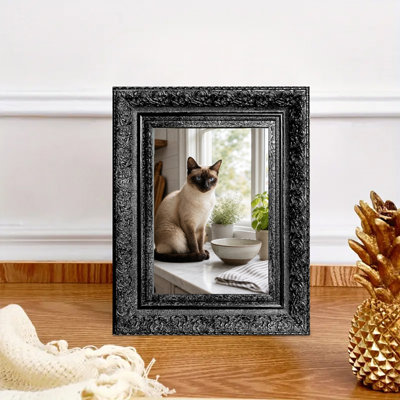 Black 1PC Timeless Picture Frame for 11" x 14" Photos and Living Room Decor
