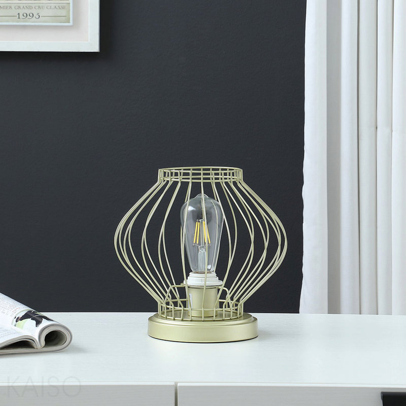 Lampe de table en métal 9,5 po