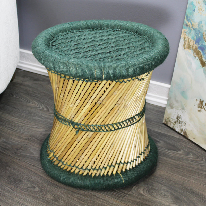 Tabouret d'appoint Barkhamsted Reed, Vert