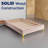 Karvin 15" Premium Velvet Material Wood Box Spring/Bed Frame, Durable, Stylish, Multi Color-88933202-88933192