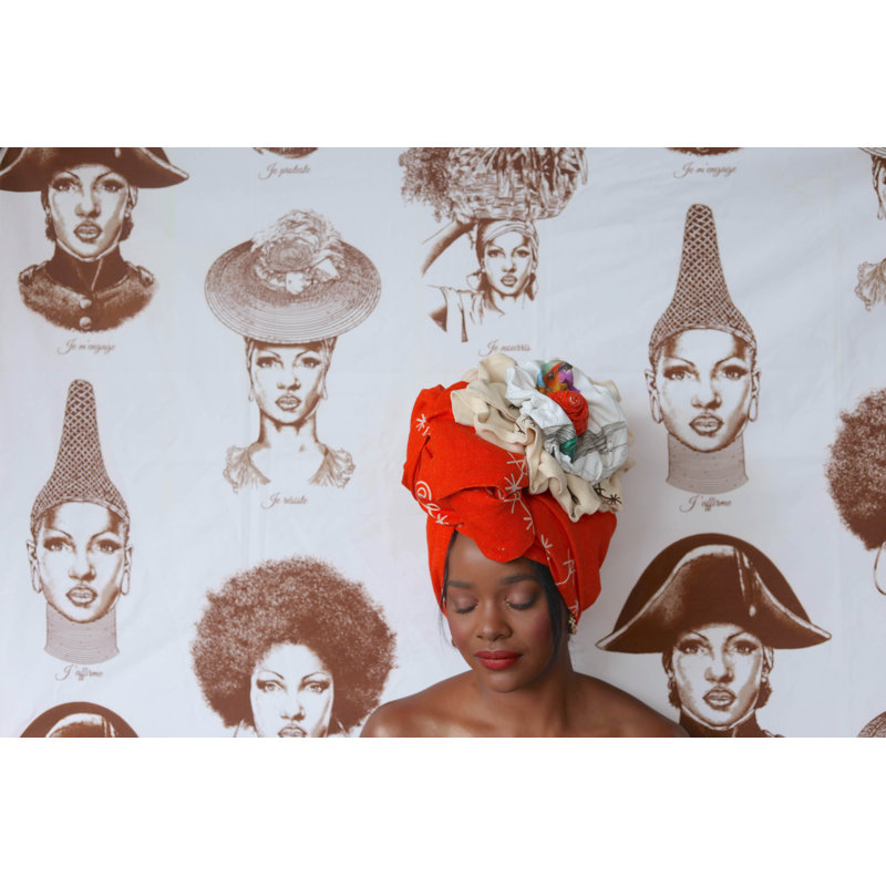 Haiti Women Africa RESISTE Wallpaper, Snow-ebony