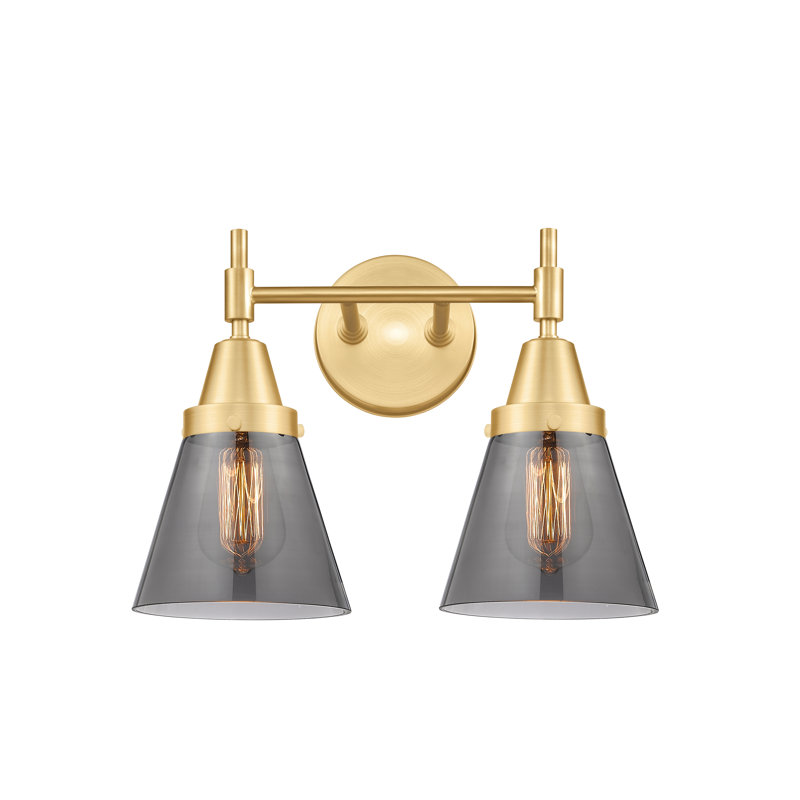 Shauna 2 - Light Vanity Light, LED, Yes, Seedy Glass