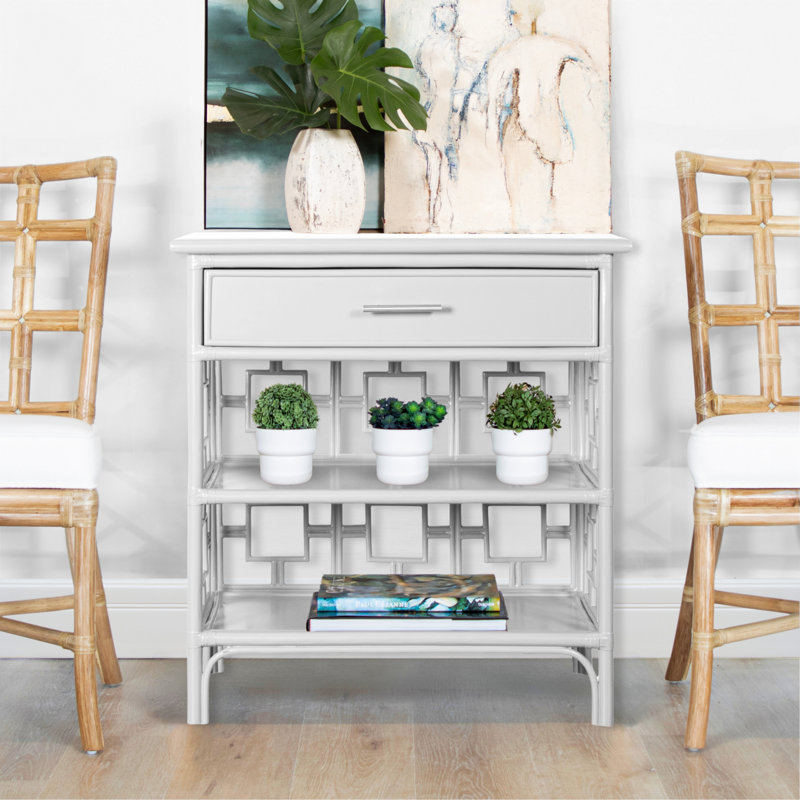 Sobe End Table, Bright White