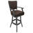 Callisnagh No Extra Tall Swivel Wood Stool - Red- Honey-342913634-342913630