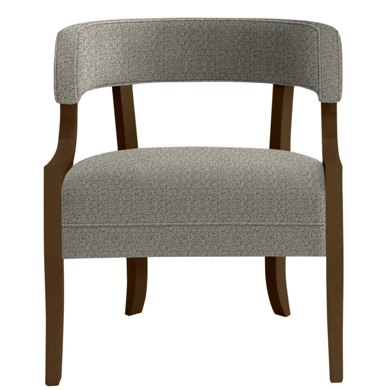 Thom Filicia Home 25"Otisco Chair, Tuck Graphite, Navajo