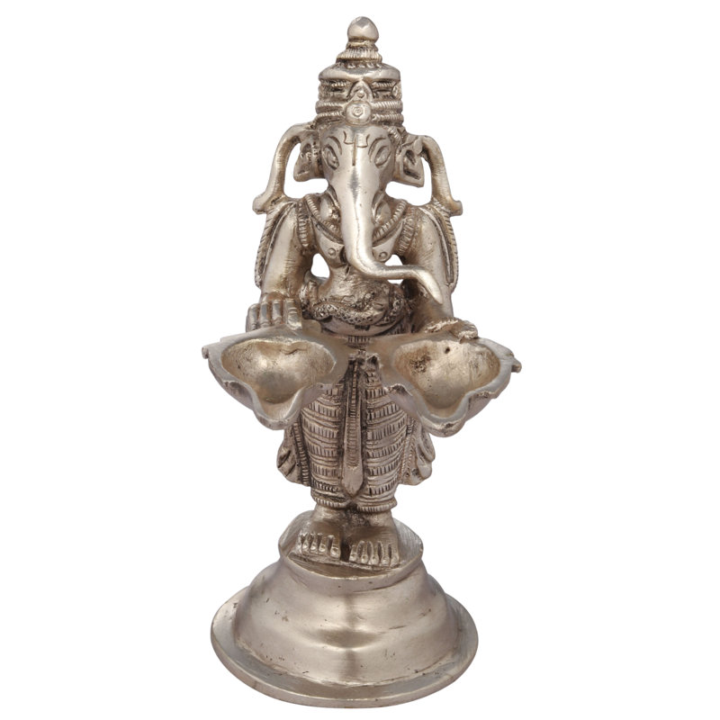 Statue de Lord Ganesha, Argent