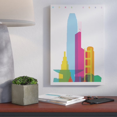 "hong kong" par yoni alter, reproduction d’art sur toile tendue