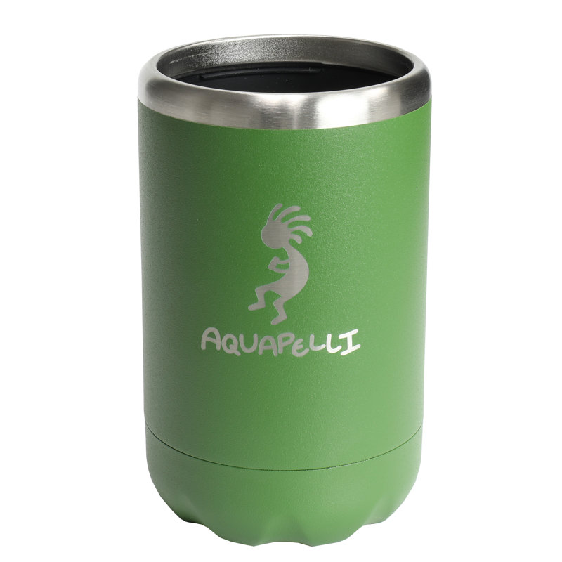 Aquapelli 12oz. Vacuum Insulated Stainless Steel Insulated Can Cooler, Willow Green