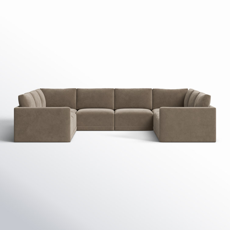 Deirdre 8 - Piece Modular Upholstered U-Sectional
