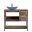 Meuble-lavabo simple 36 po avec lavabo sur pied Farmhouse-1864242791-1864242798