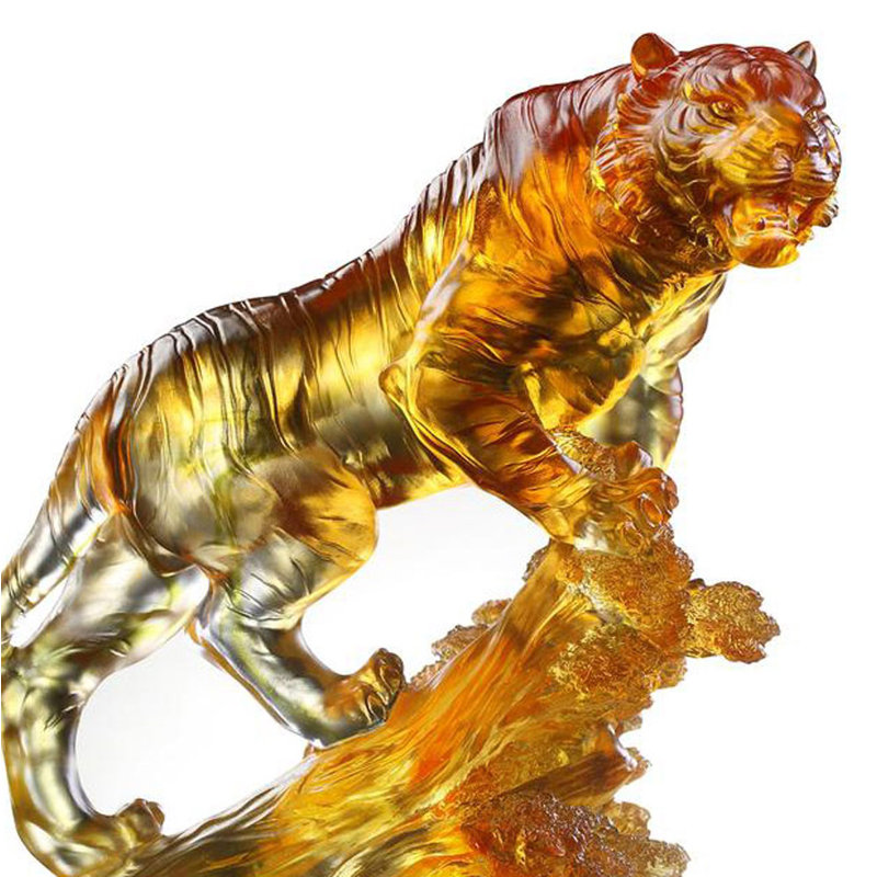 Crystal Tiger Figurine