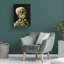 «Head Of A Skeleton With A Burning Cigarette On Canvas» par pictufy-1871843182