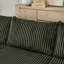 Canapés modulaires compacts, canapé vert mousse de style moderne pour la maison