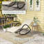 Chaise berçante d'extérieur, chaise berçante résistante