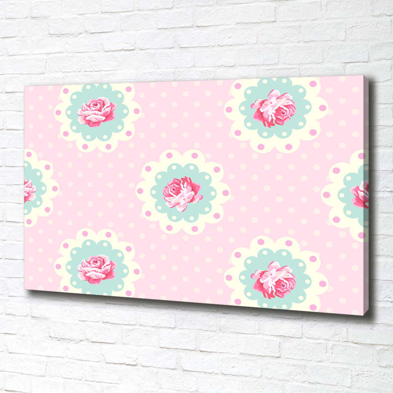 Roses - Wrapped Canvas Print