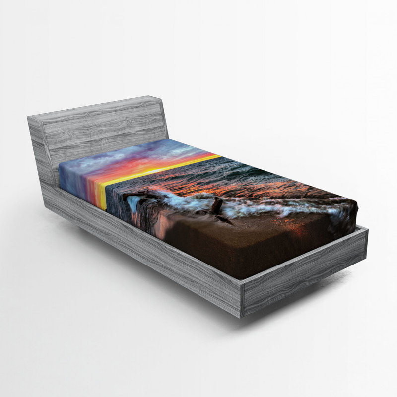Drap-housse bois flottant, Drap-housse simple TG