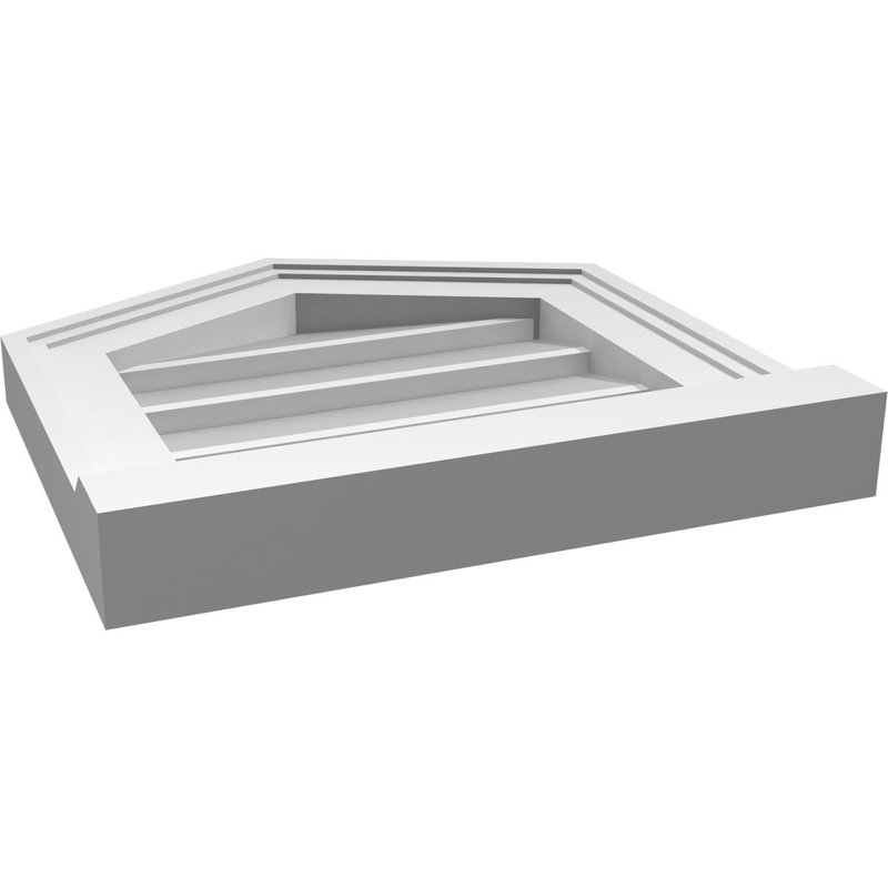 Ventilateur à pignon en uréthane non-fonctionnel Signature, H 14 po x l 14 po x P 2 po, 6/12