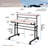 Mobili Rolling Writing Desk – Height Adjustable with Moveable Shelf & Locking Wheels-1892281023
