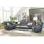 Fauteuil inclinable électrique en cuir fleur 41 po Adlan avec repose-tête réglable Adlan-98419995