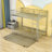 Twin Over Twin Metal Standard Bunk Bed With Twin Size Trundle-676351515