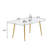 Iverson Glass Top Metal Base Dining Table-2037824520-2037824527