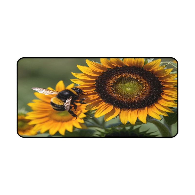 Polyester Desk Pad, 14.4x12.1