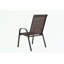 Chaises de patio 2 pièces avec accoudoirs et dossier haut-126273324