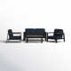 Townsend 4 - Person Patio Conversation Sets with Cushions