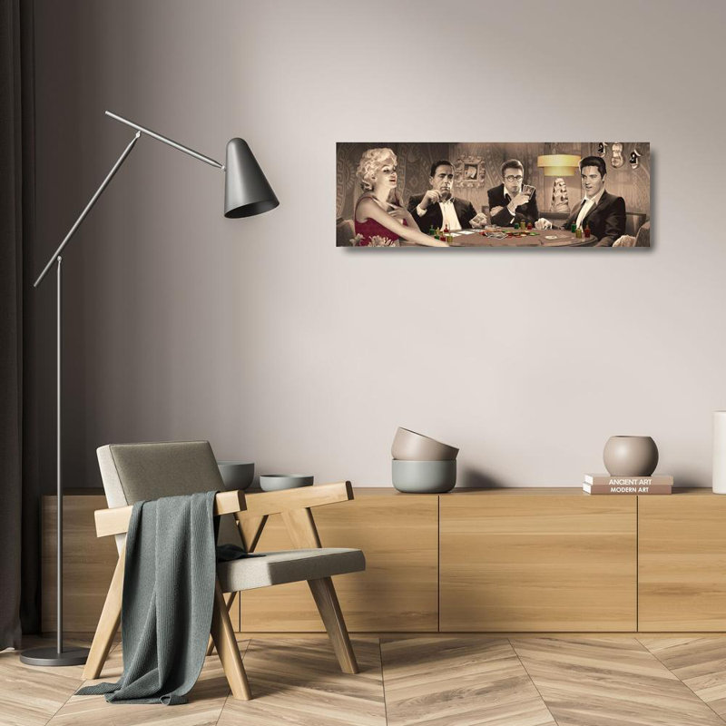 Art sur toile tendue Alcott Hill® Consani, Chris, titré: Four of a Kind, H 11 po x l 24 po