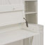 Murphy Bed with Desk & Storage, Space-Saving Wood Wall Bed with Cabinets & Drawers-25709575