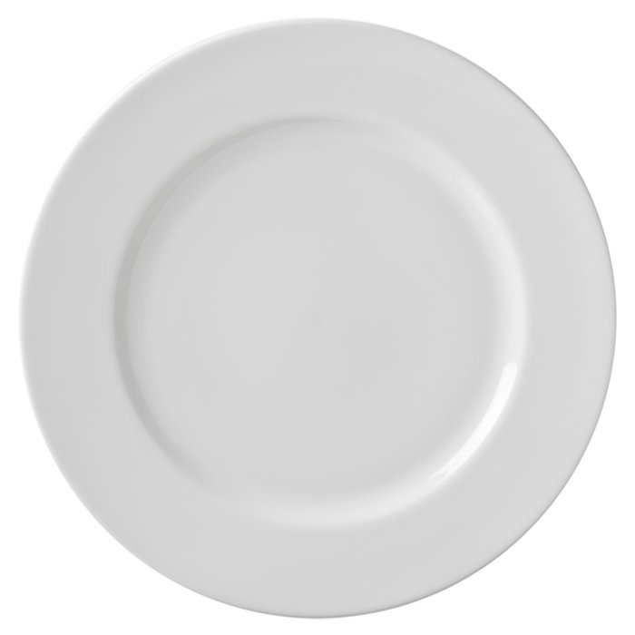 Assiette plate 10,25 po Ten Strawberry Street