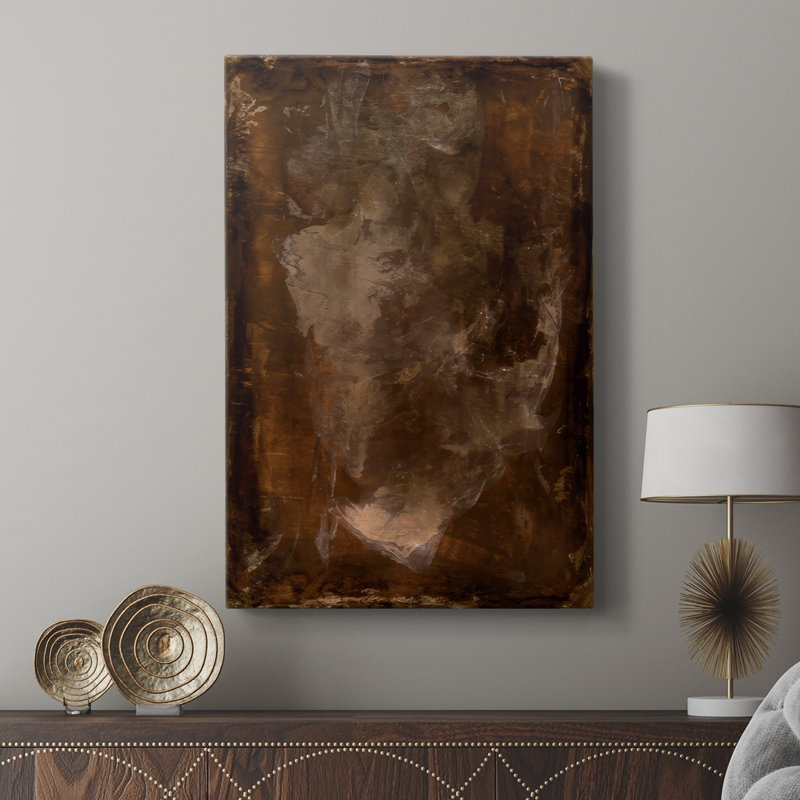 Acier rouillé I - galerie Cavas sur mesure, H 18 po x l 12 po