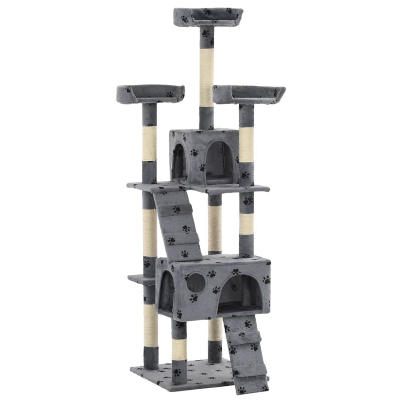 Quade 170cm H Cat Tree, Grey