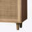 62.20 Elegant and Functional 4-Door Rattan Decorative Storage Cabinet with Ample Space and Stylish Design