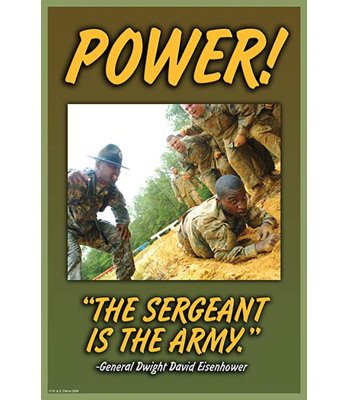 « power » par wilbur pierce, affiche rétro