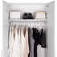 Armoire de rangement garde-robe, 2 portes-1288038455
