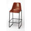 Myles Leather 28" Bar Stool