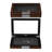 Wood Cufflink Box With Glass Window Cufflink Display Case Ring Organizer And Cufflink Box Hold 36-46 Pairs