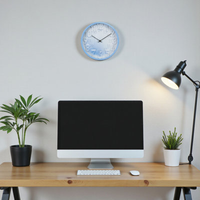Horloge murale 12 po Teryn