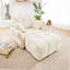 Canapé ergonomique à une place avec repose-pieds, coussins de soutien à haute résilience, méridienne moderne facile à assembler pour le salon, le bureau, le bureau, blanc