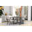 Leonete 6 - Person Solid Wood Top Double Pedestal Base Dining Set-253048534