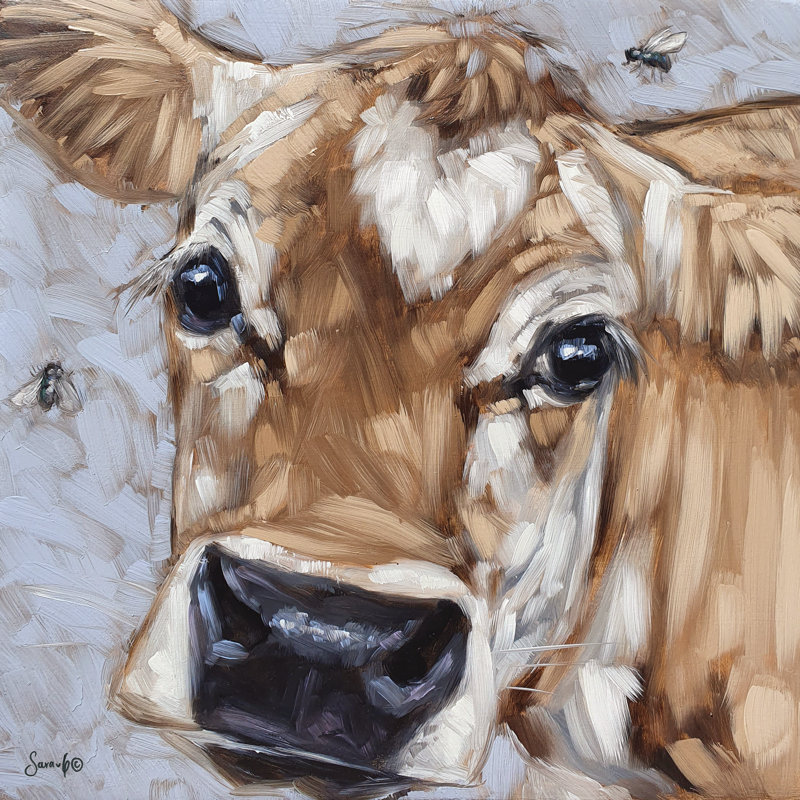 «Buzzing Around», reproduction sur toile tendue, H 20 po x l 20 po x P 1,25 po