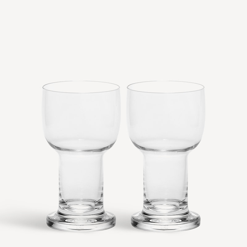 10.82oz. Crystal Hurricane Glass Set