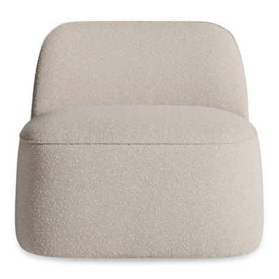 Looksee Upholstered Swivel Side Chair