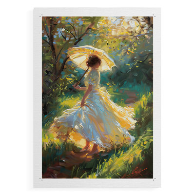 «WOMEN Series DCCDXIX», reproduction sur toile de qualité supérieure seulement - non encadrée - prête à être accrochée