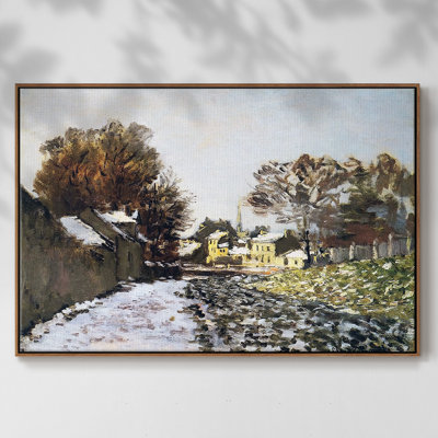 " Snow At Argenteuil, 1874 "