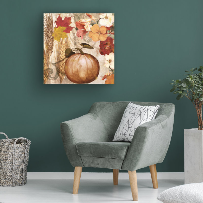Art sur toile «boline Sasha Harvest II», H 14 po x l 14 po
