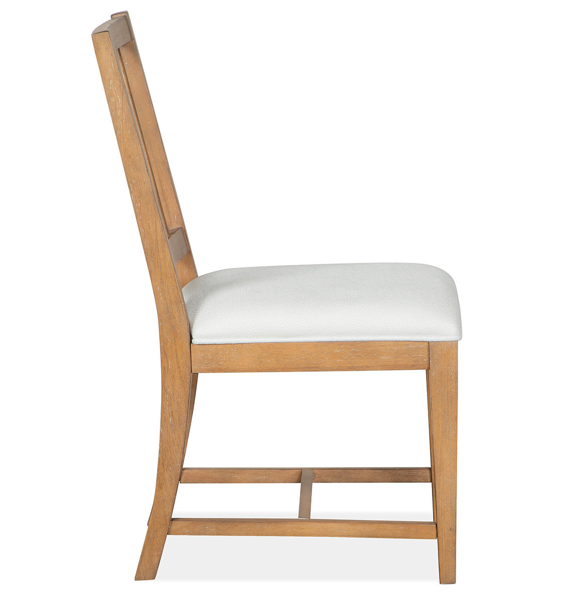 Melita Oak Dining Chair, White